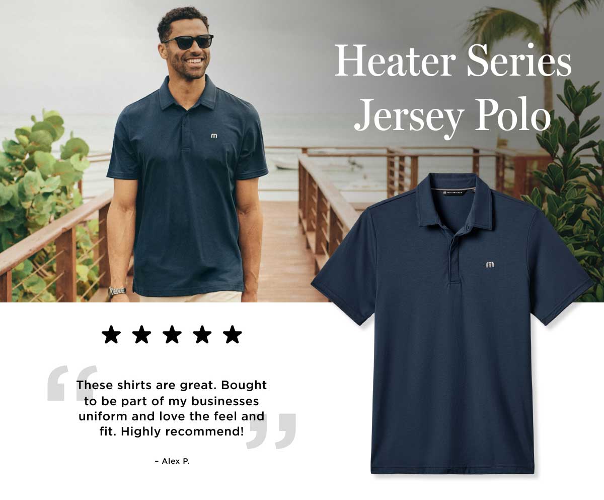 Heater Series Jersey Polo