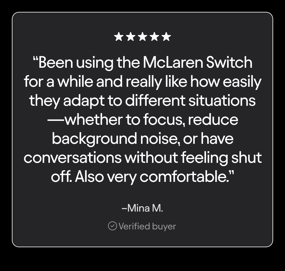 Review McLaren x Loop