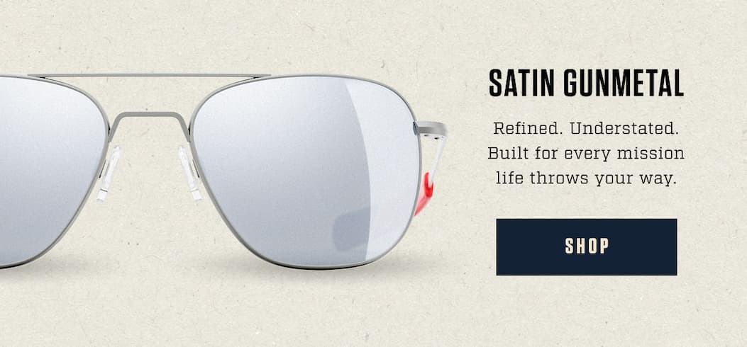 Thunderbirds™ Aviator - Satin Gunmetal