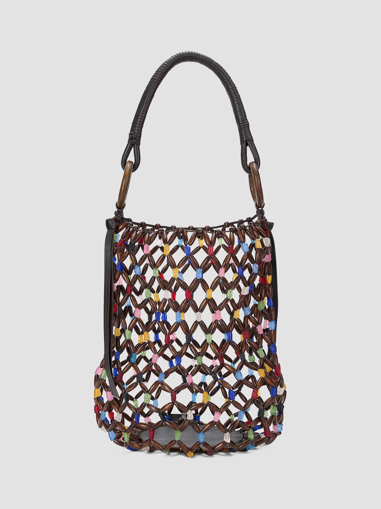 Staud Del Mar Beaded Bucket Bag