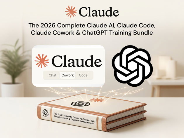 The 2026 Complete Claude AI, Claude Code, Claude Cowork & ChatGPT Training Bundle