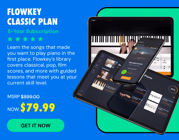 Flowkey Classic Plan: 5-Year Subscription