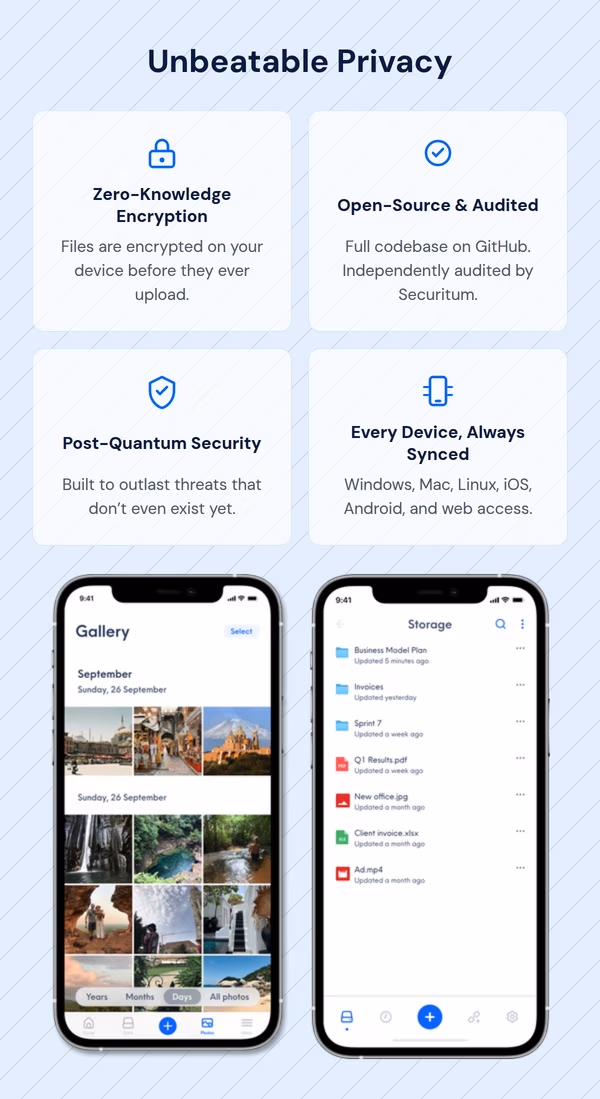 Internxt Cloud Storage Lifetime Subscription: 2TB to 100TB Plans