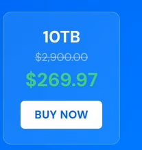 Internxt Cloud Storage Lifetime Subscription: 10TB Plan
