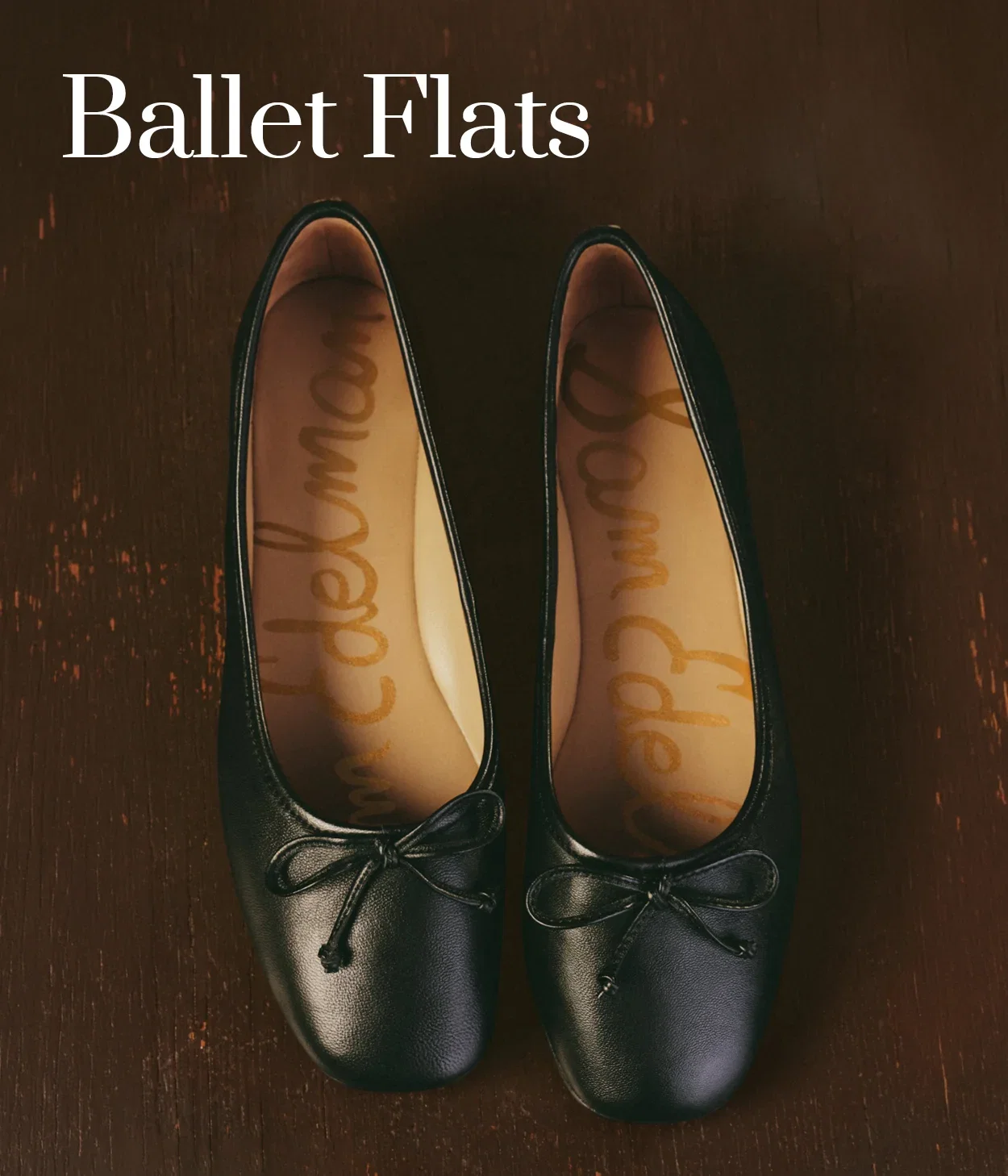 Ballet Flats - Sam Edelman Alie Leather Bow Detail Ballet Flats, $119.99  Online & select stores. More colors available.
