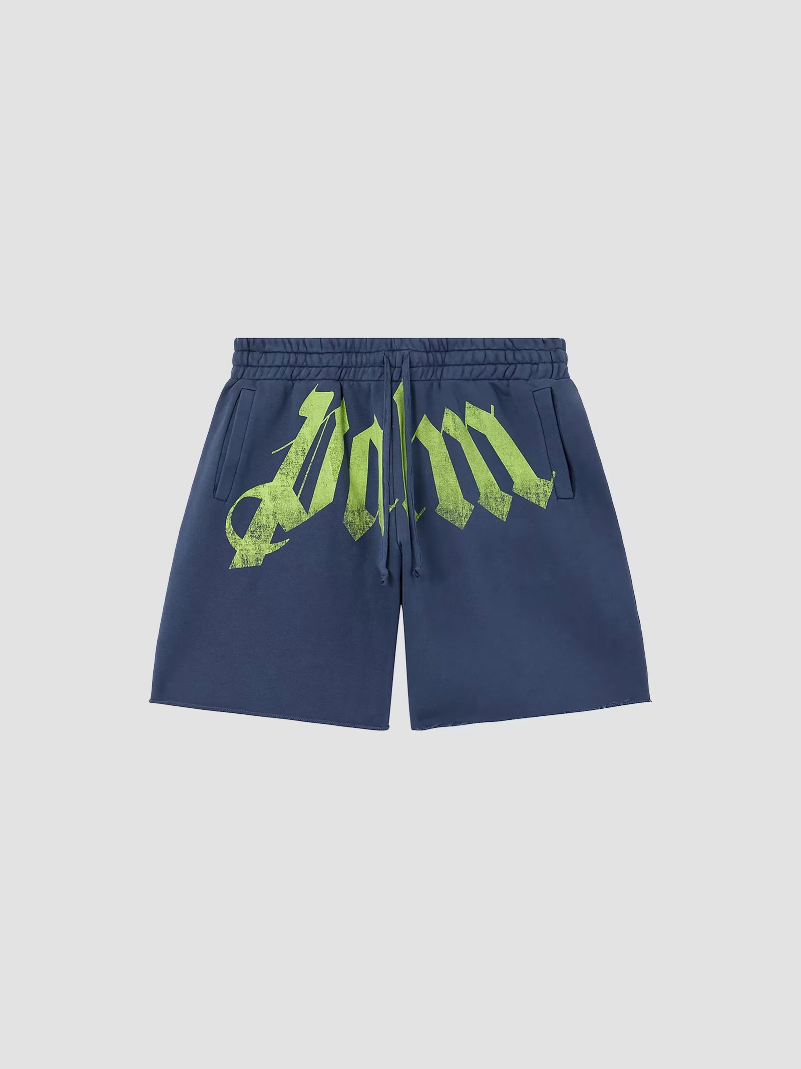 Palm Angels Big Waist Logo Sweat Shorts