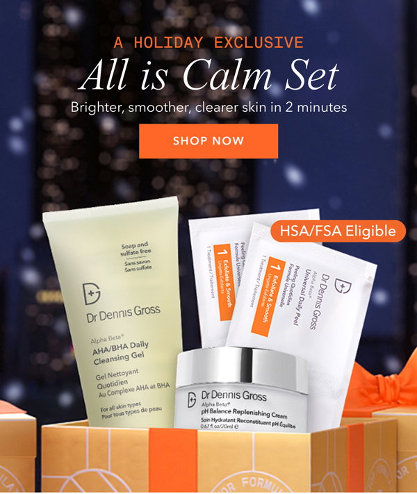 NEW Limited-Edition Holiday All Is Calm Set