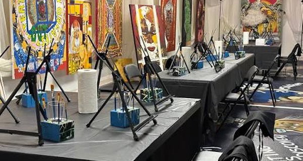 Painting Lesson at Midtown Sip and Paint