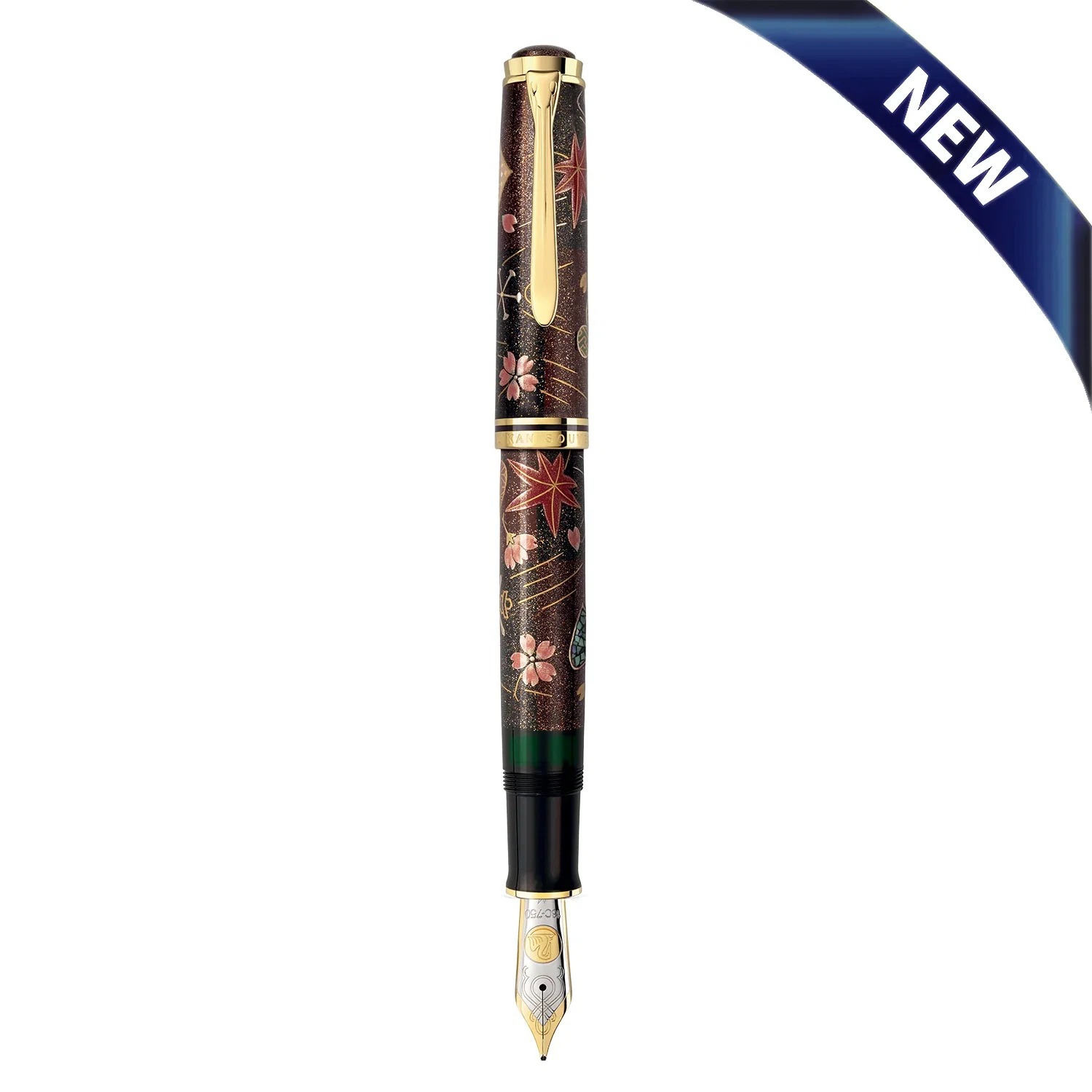 Image of Pelikan Limited Edition Maki-e 4 Seasons Lucky Charms Fountain Pen