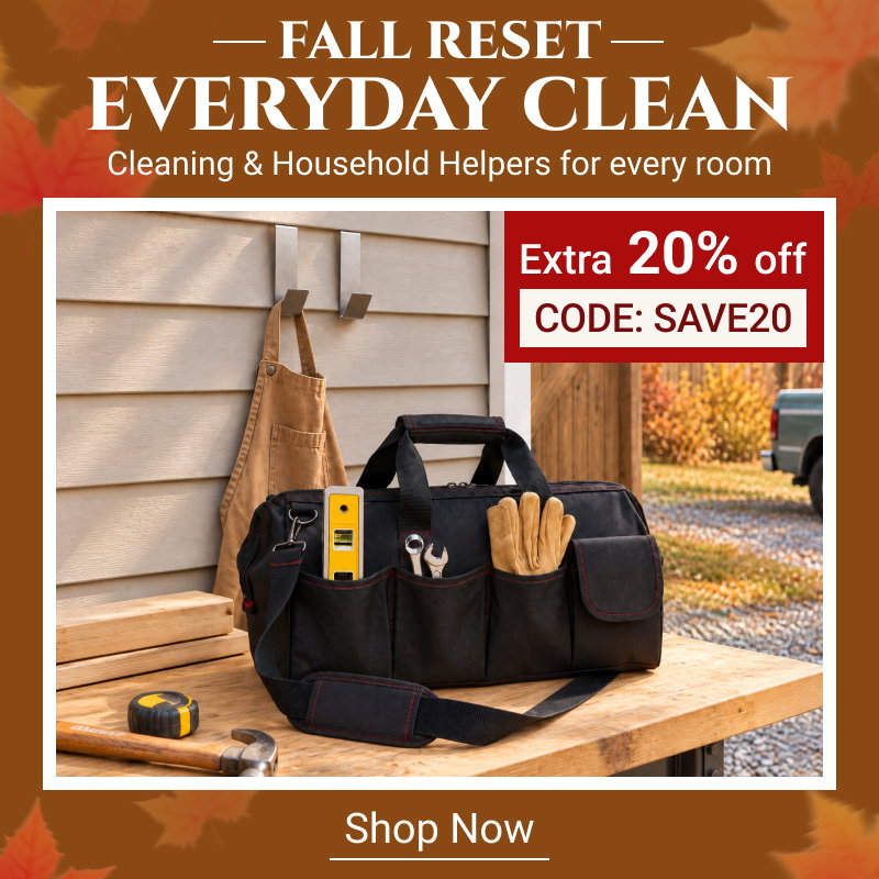 Cleaning Supplies & Household Tools SHOP NOW