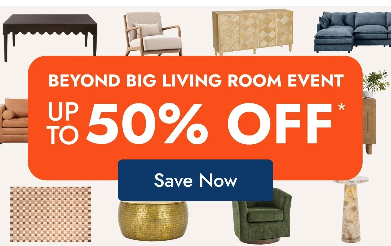 Shop the Beyond Big Living Room Overhaul - Up to 50% off