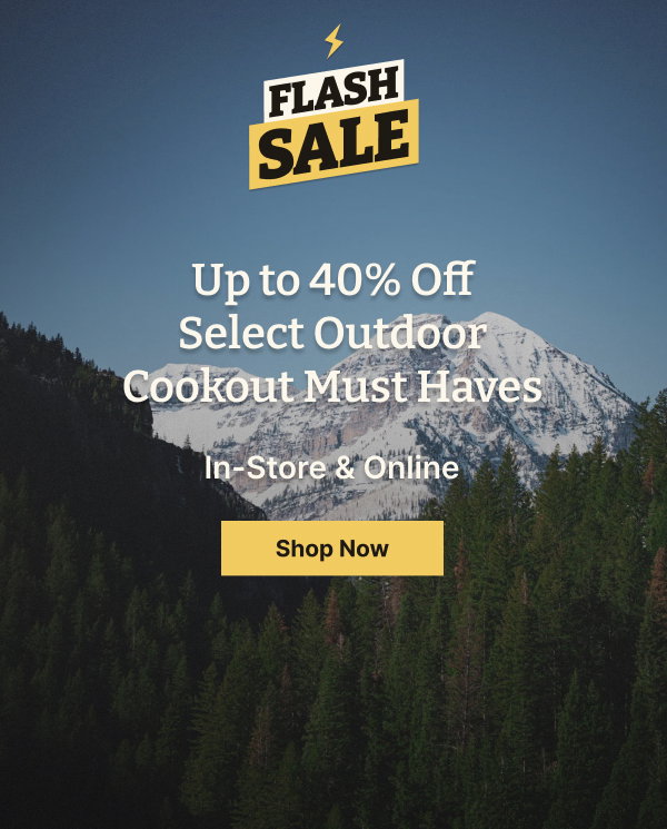 Up to 40% Off Select Outdoor Cookout Must Haves Ends TODAY!