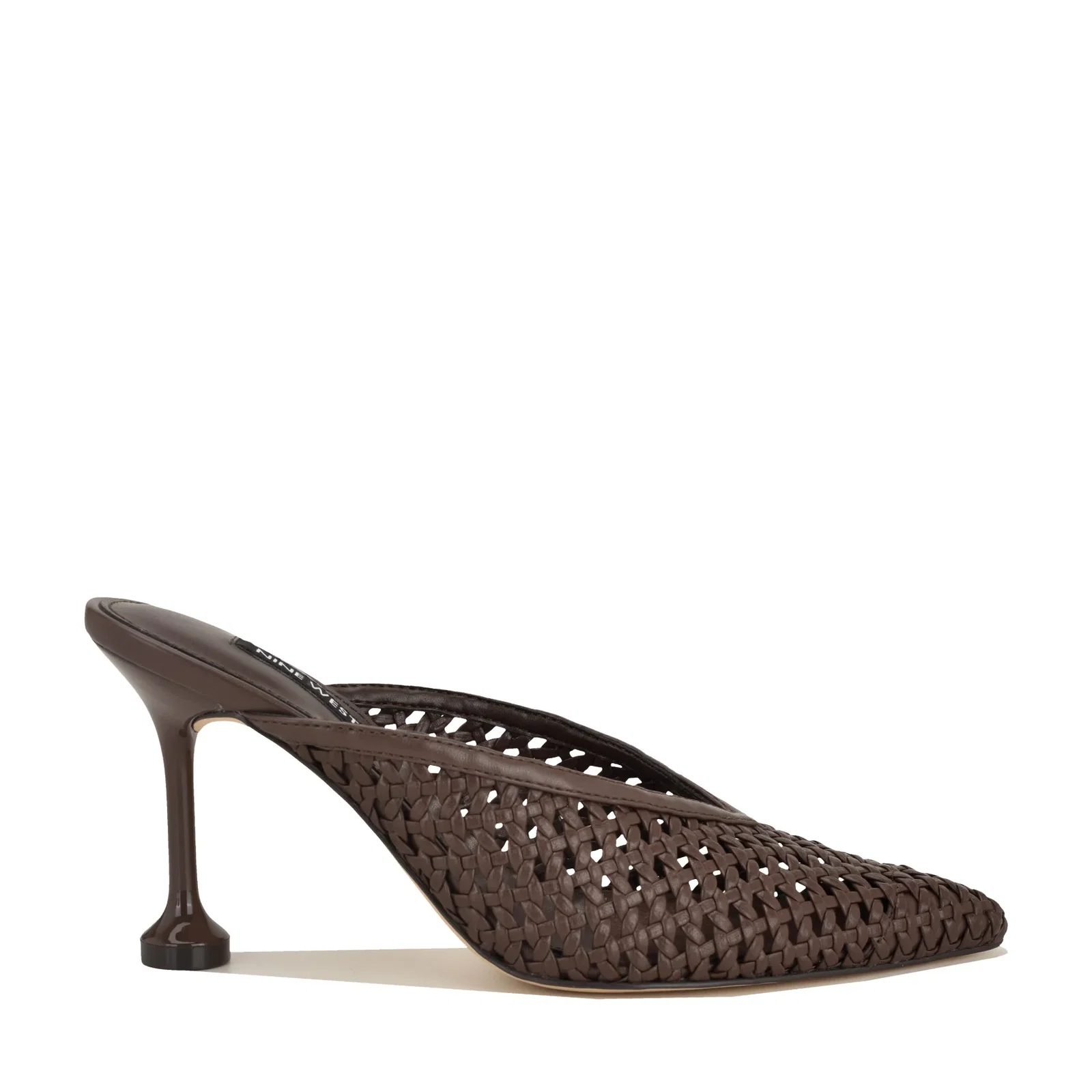Image of Grasso Woven Mule Pumps