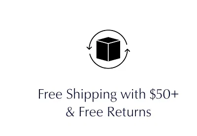 Free Shipping with $50+ & Free Returns
