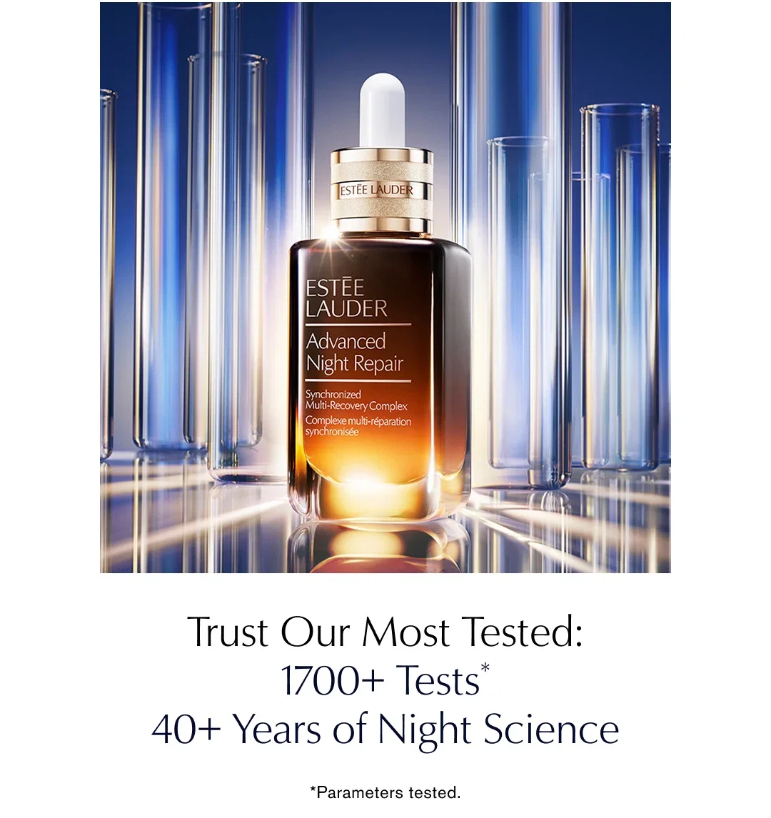 Trust Our Most Tested: 1700+ Tests* 40+ Years of Night Science | *Parameters tested.