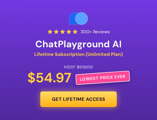 ChatPlayground AI: Lifetime Subscription