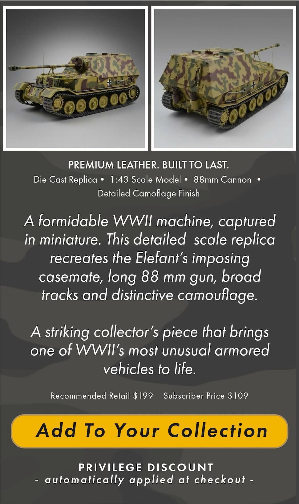 Add To Your Collection