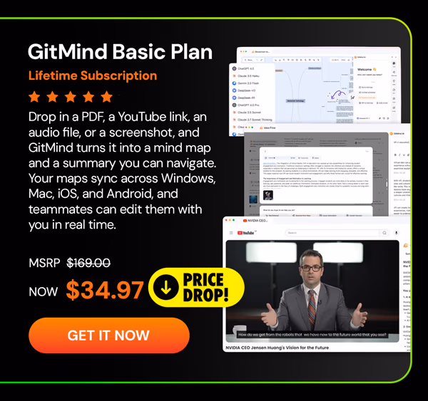 GitMind Basic Plan: Lifetime Subscription