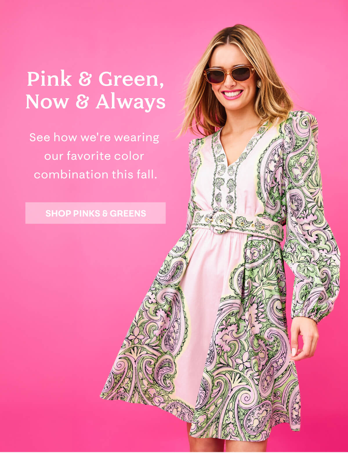 Pink & Green