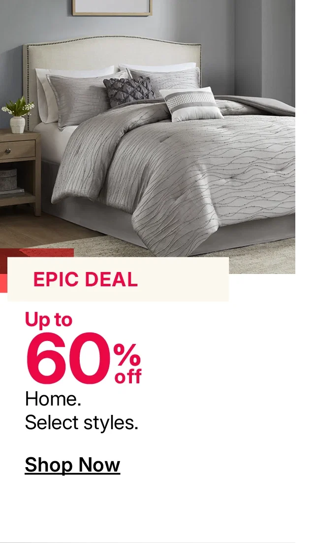 up to 60% off home