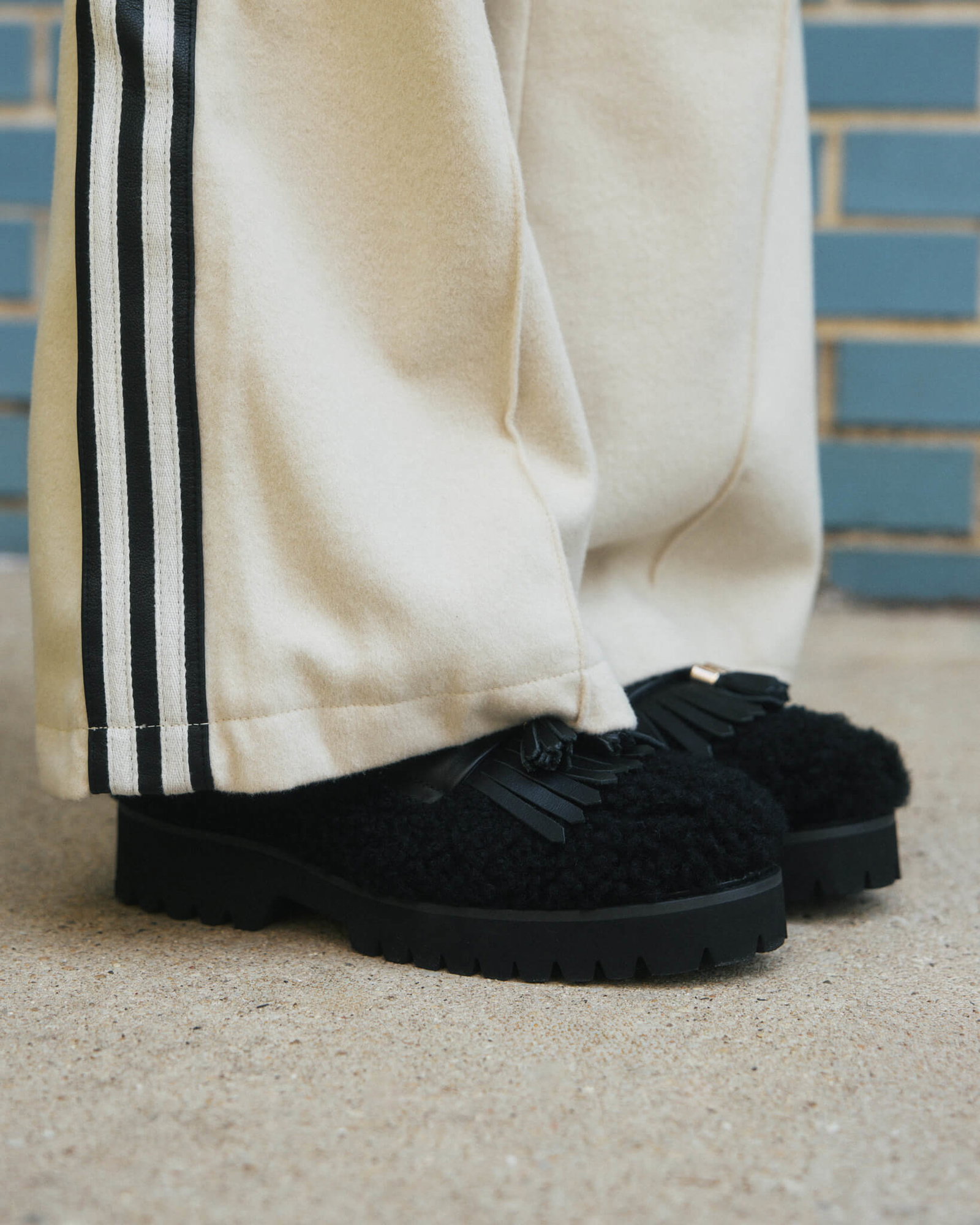Trackside Wool & Leather Pant