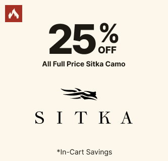25% Off All Full Price Sitka