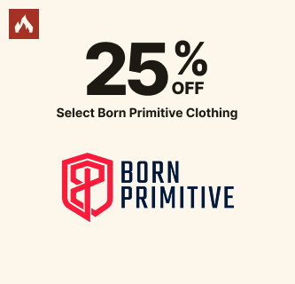 25% Off Select Born Primitive Clothing