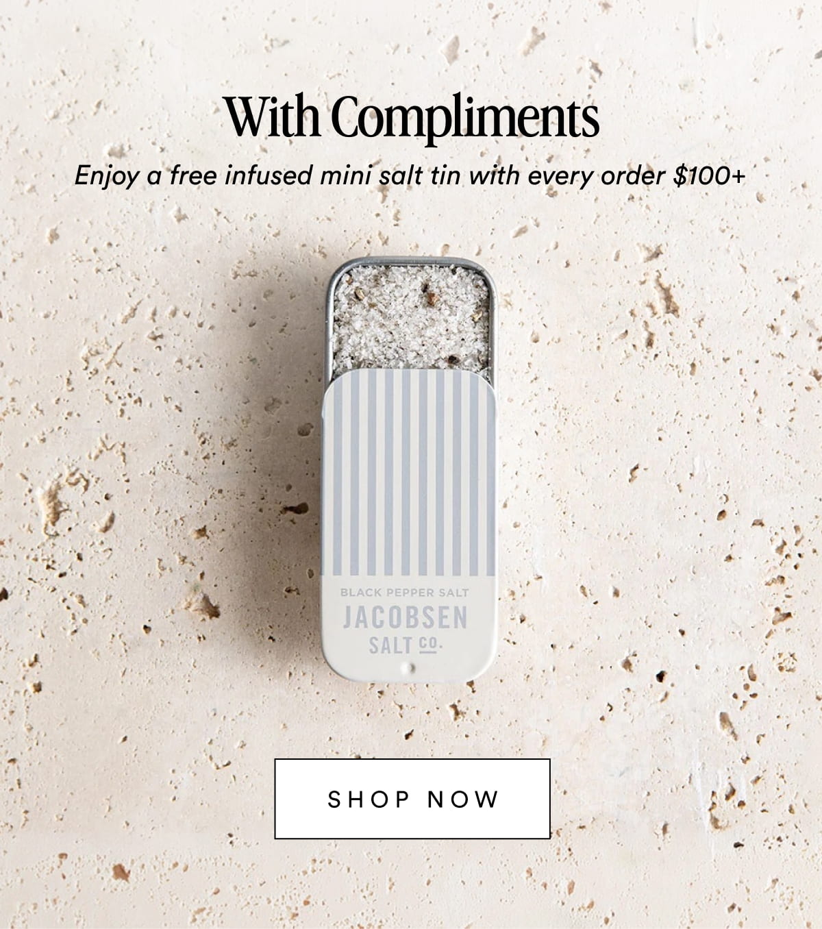 With Compliments