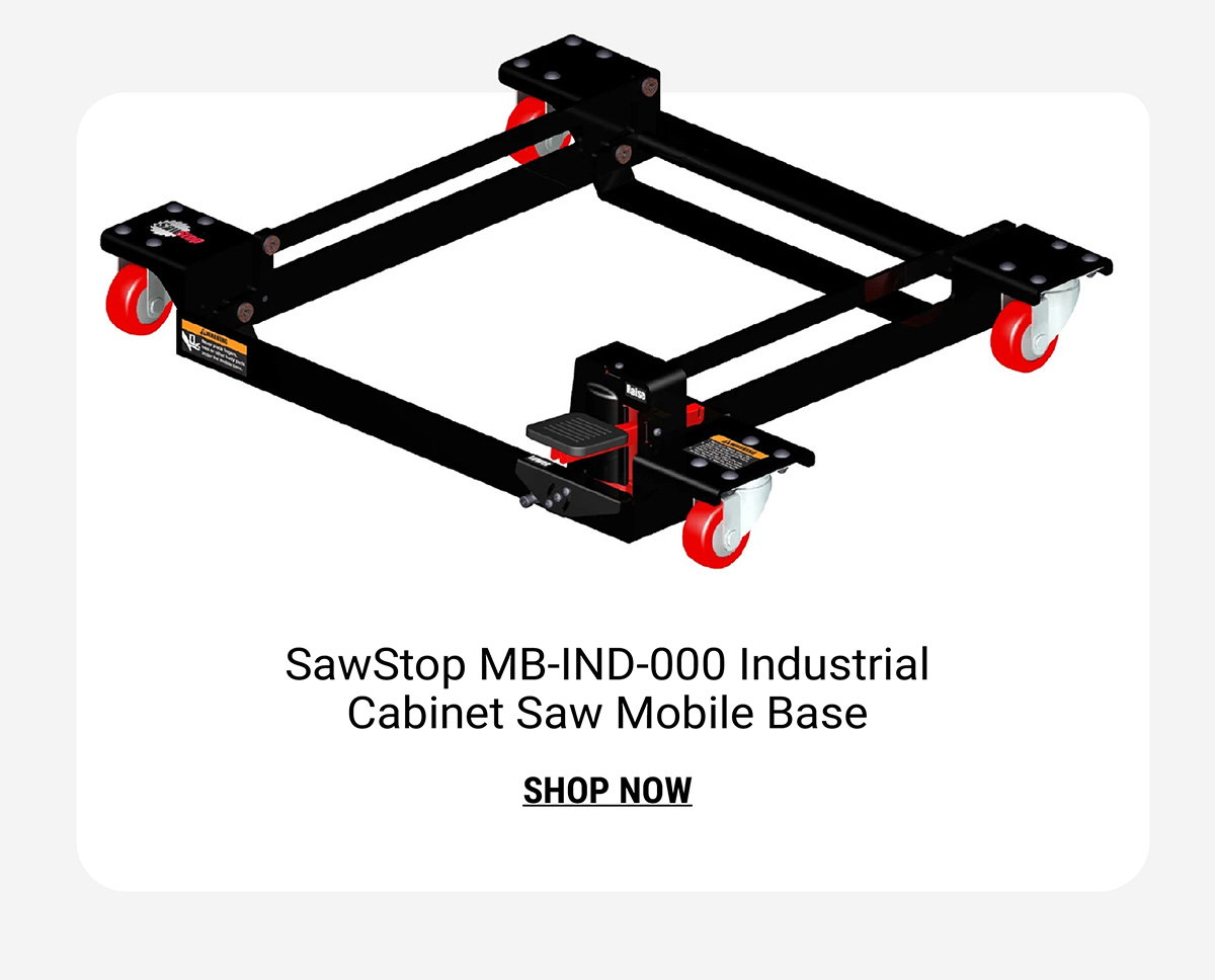SawStop MB-IND-000 Industrial Cabinet Saw Mobile Base