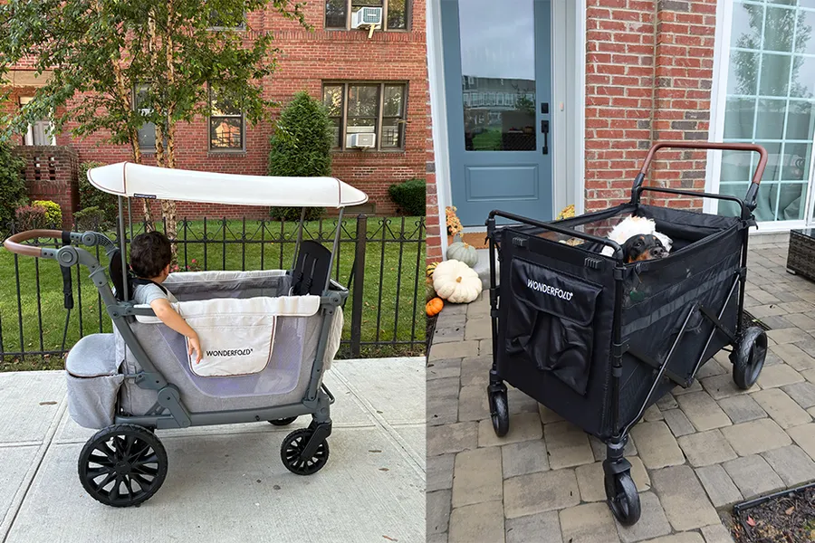 We Wheeled Our Kid and Pets Around in Wonderfold’s Wagons