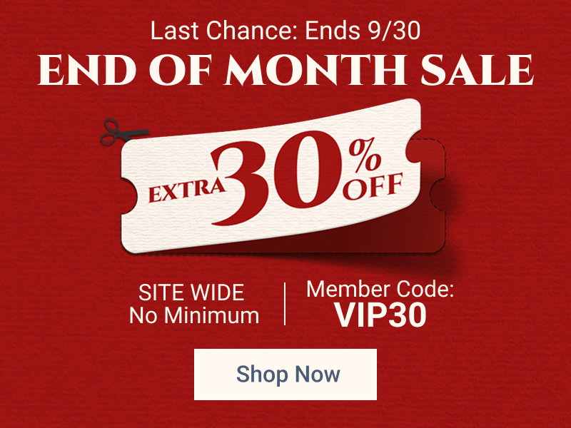 END OF MONTH SALE