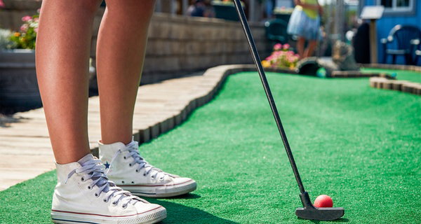 Enjoy Mini Golf Fun with Options for Up to Six Players