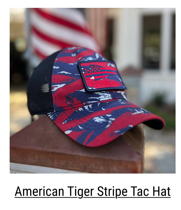 American Tiger Stripe Tac Hat