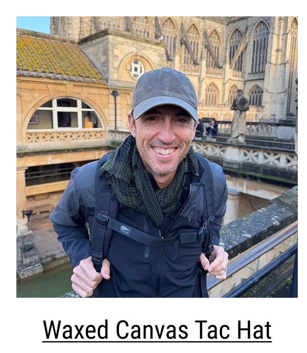 Waxed Canvas Tac Hat
