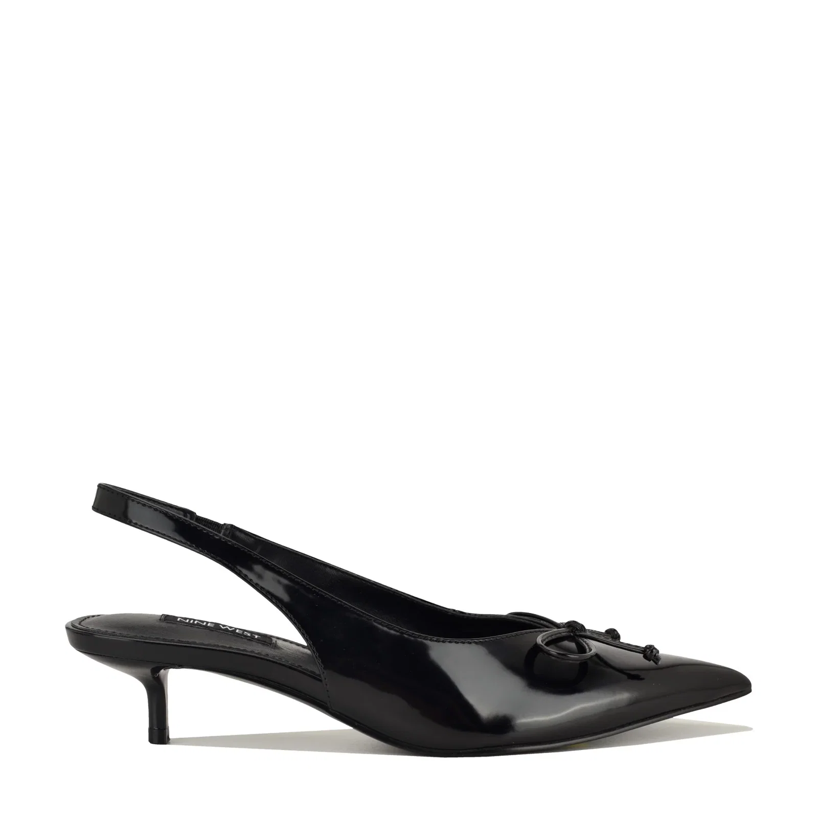 Image of Evaa Kitten Heel Slingback Pumps