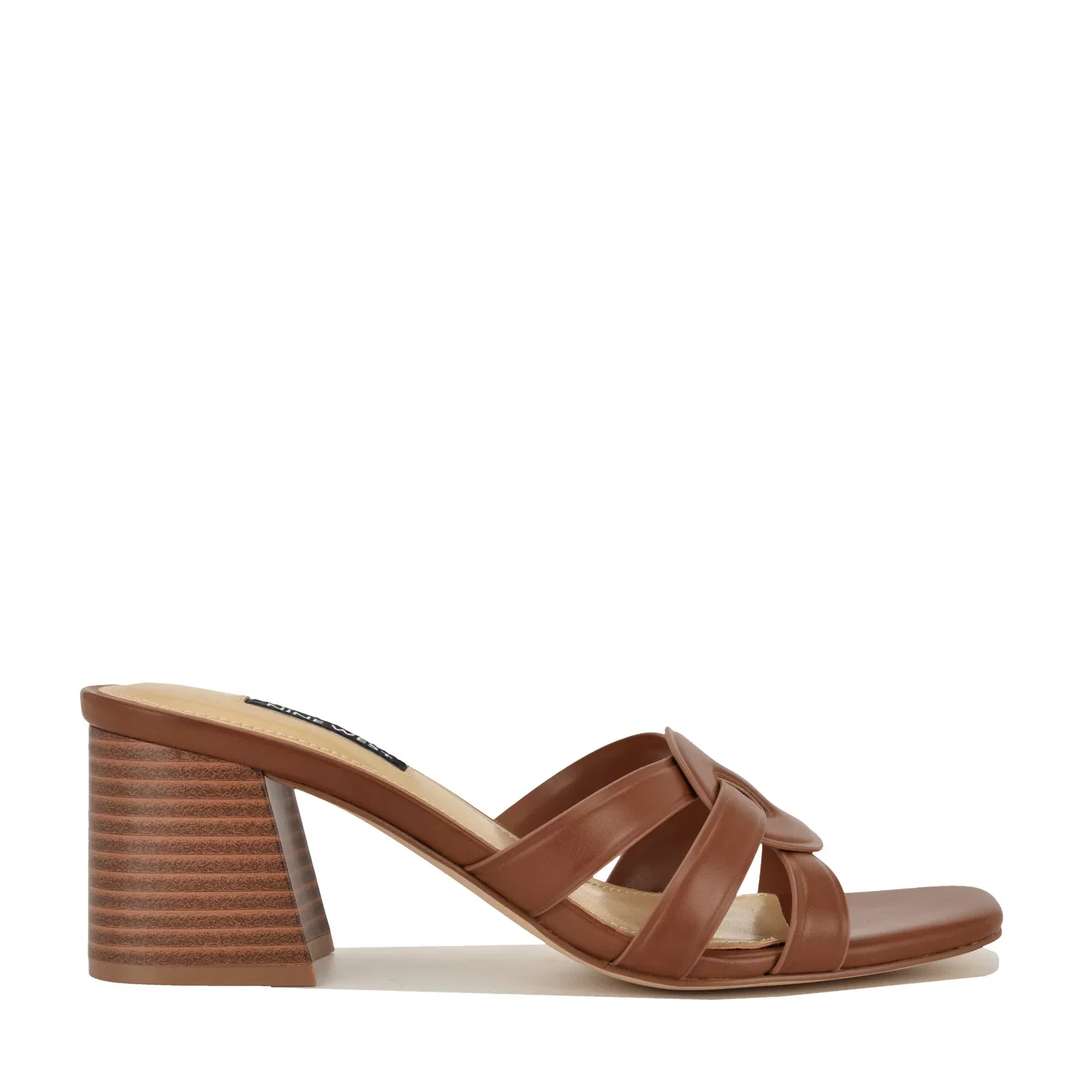 Image of Gritt Block Heel Mule Sandals