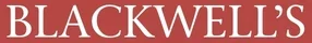 Blackwell's in bold blue serif font on white.